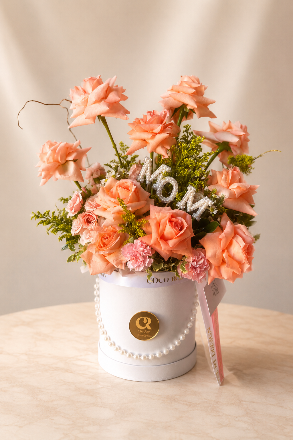 PEACH PEARL MOM BOX