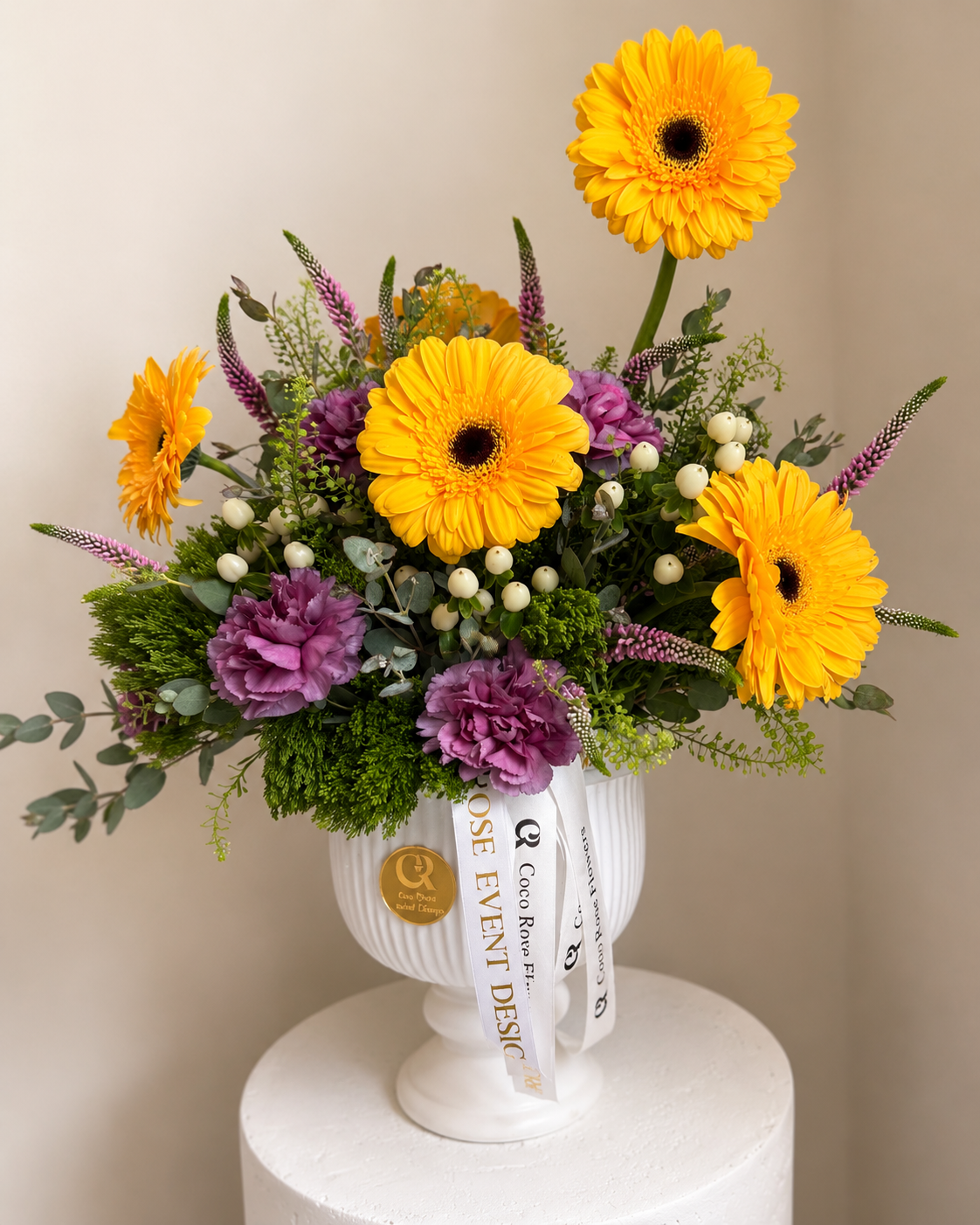 Golden Harmony | Fresh Floral Arrangement