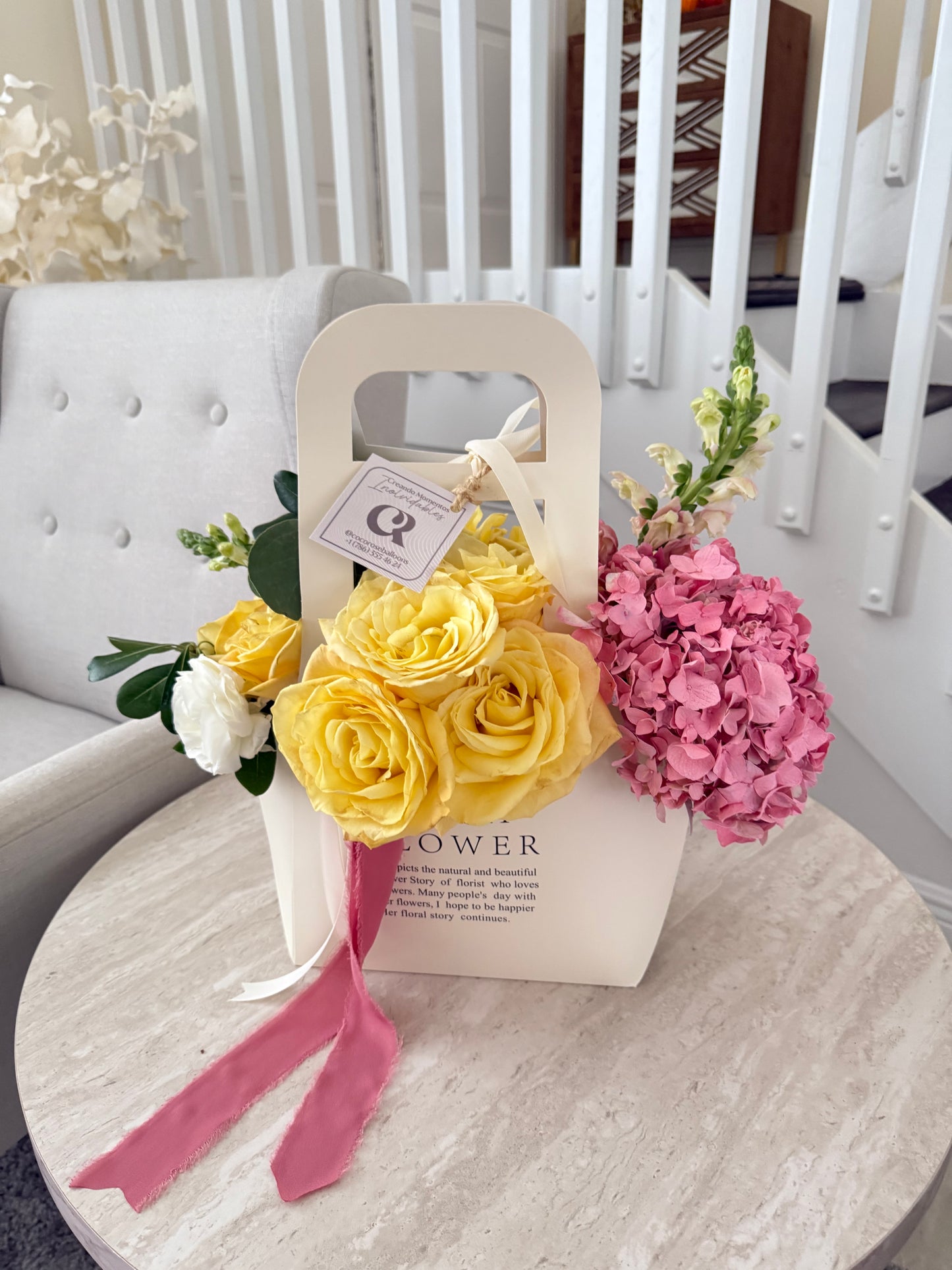 Garden Charm Basket