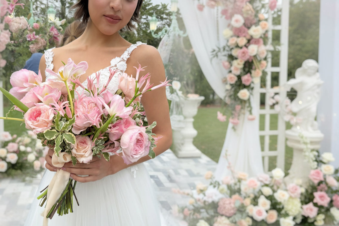 Garden Style Bridal Bouquet Timeless Elegance