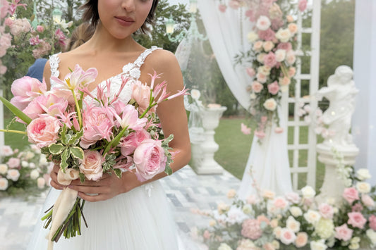 Garden Style Bridal Bouquet Timeless Elegance