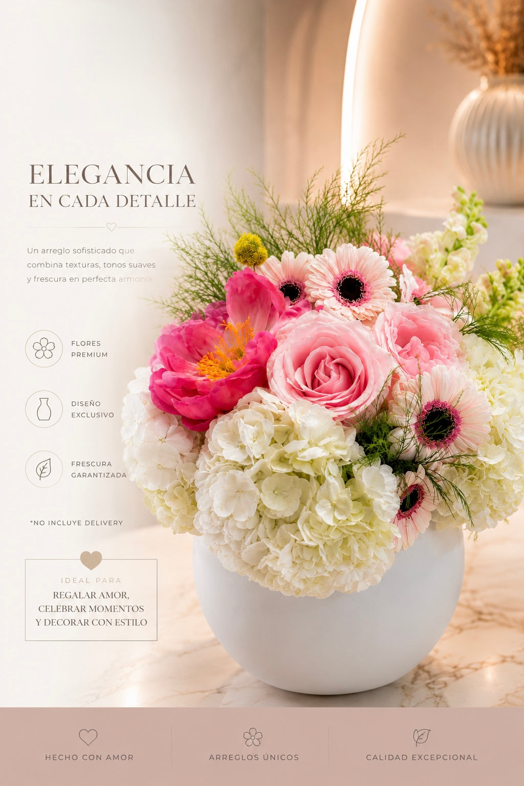 Blush Garden Luxury Arrangement