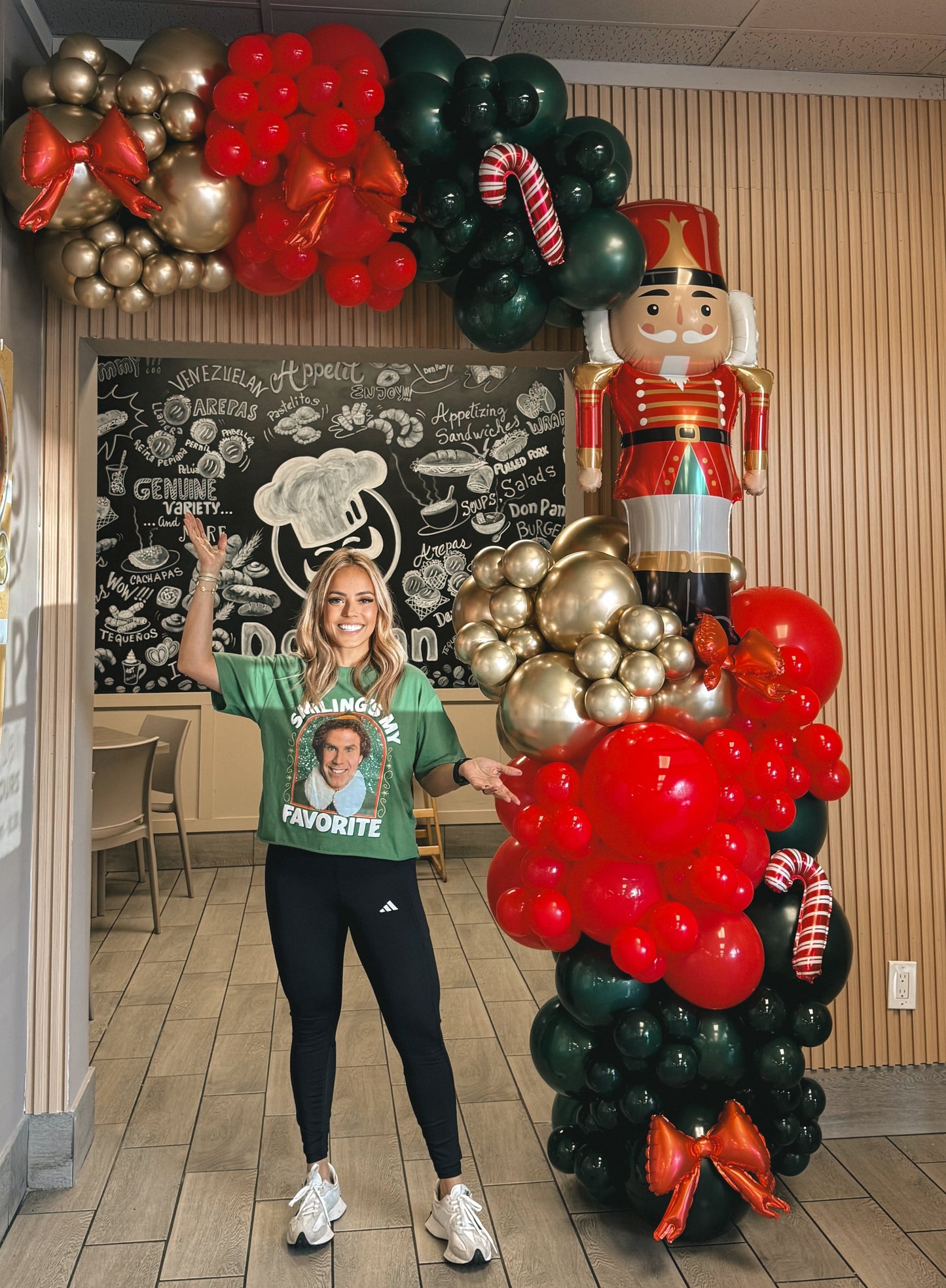 Premium Balloon Wall Elegant Decor for Restaurants & Businesses