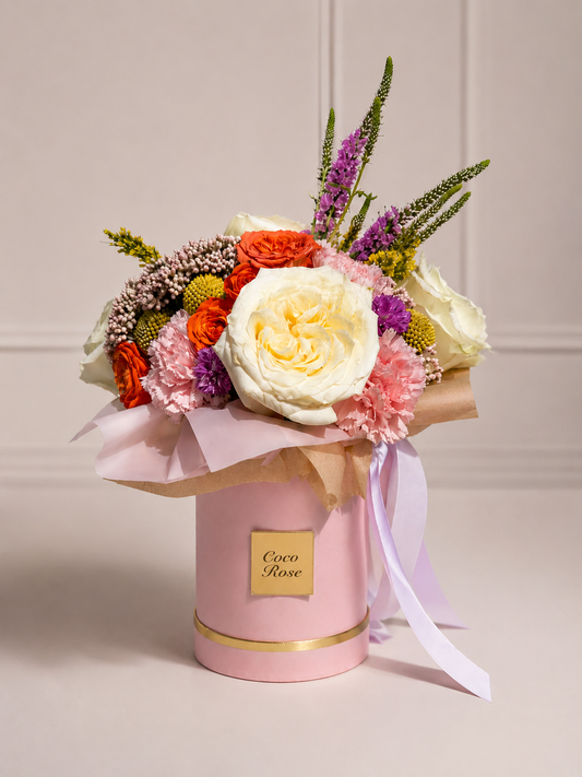 Rosé Garden Arrangement