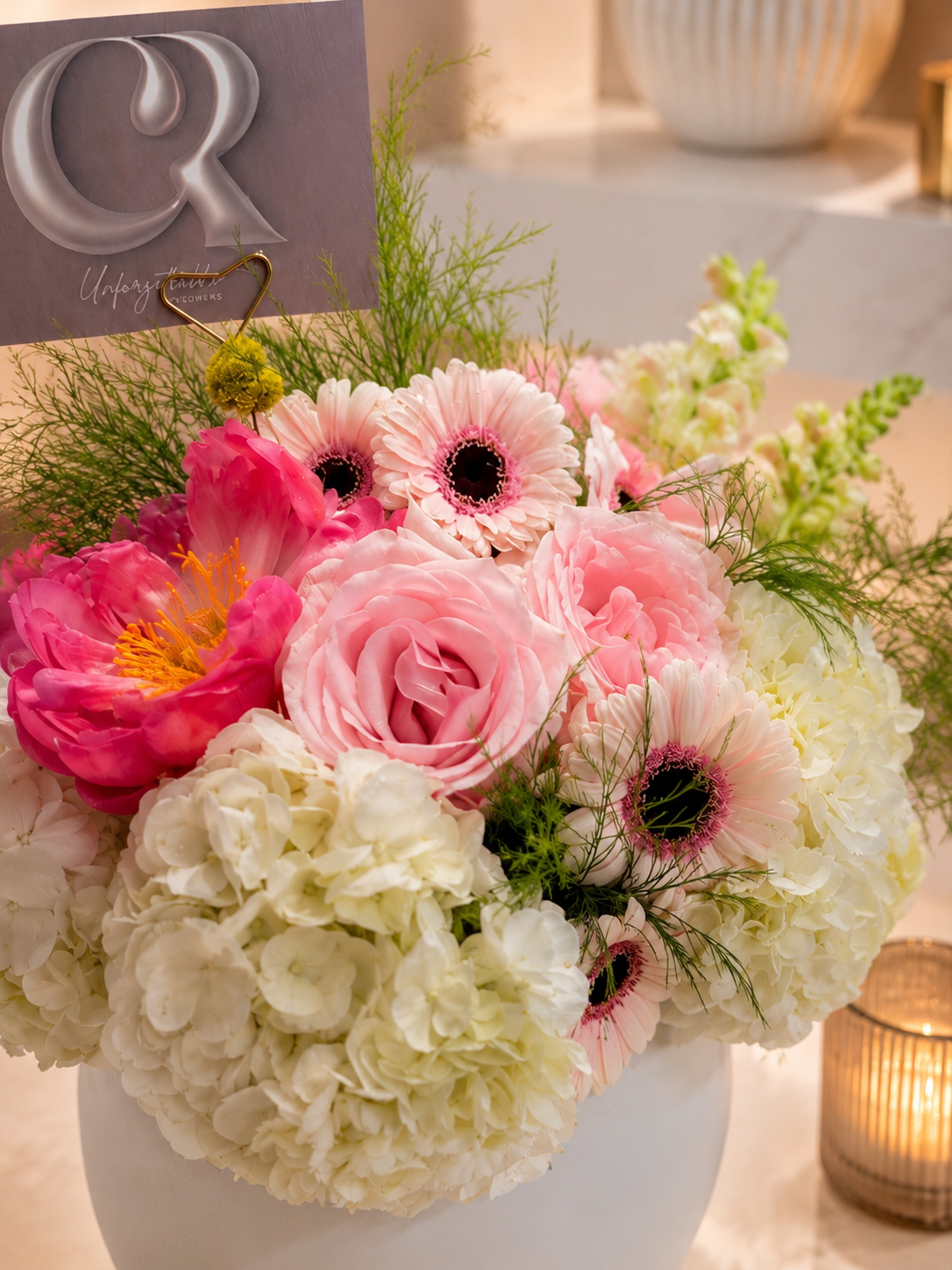 Blush Garden Luxury Arrangement