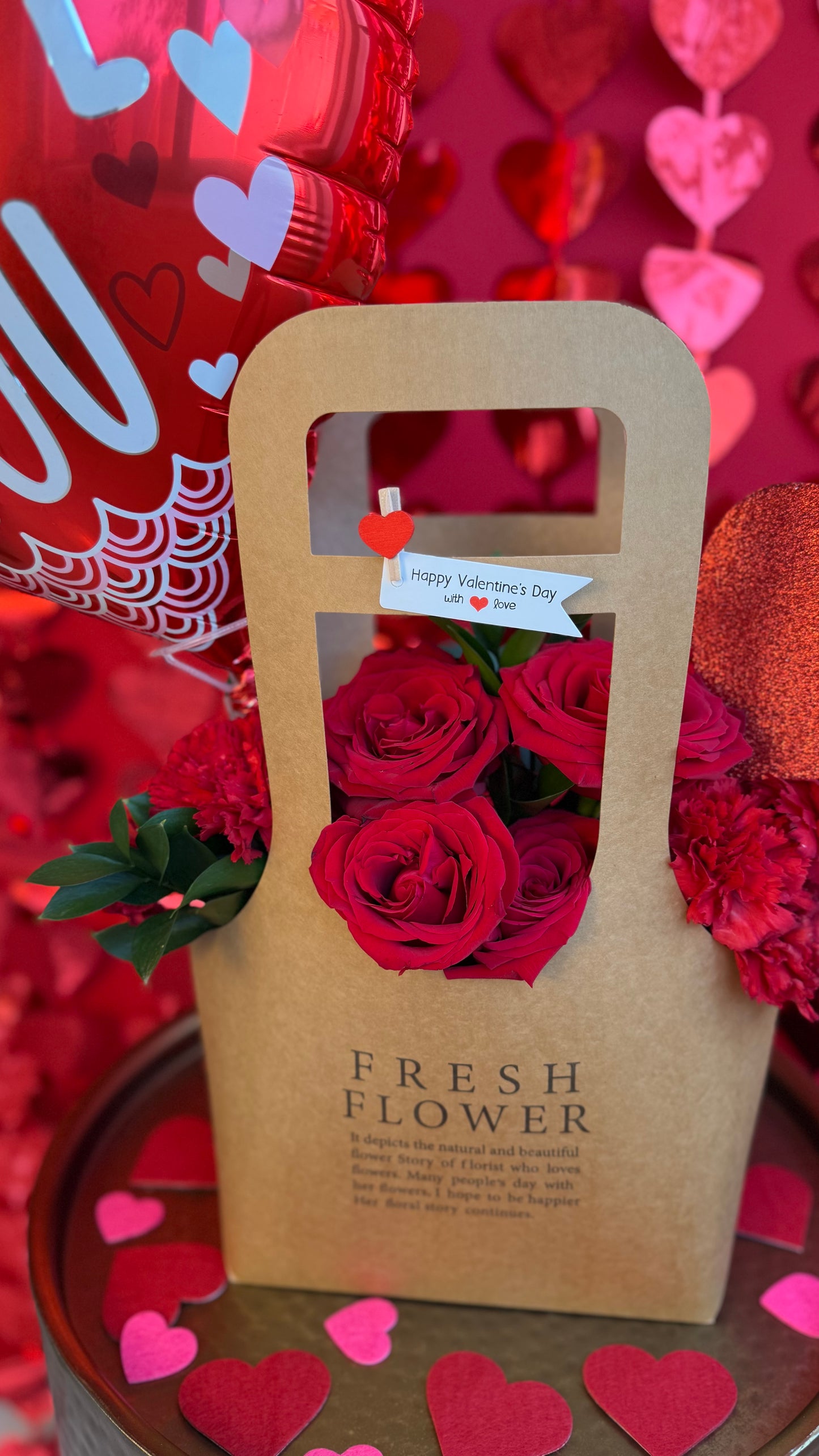 Valentine’s  Love Basket Special Edition