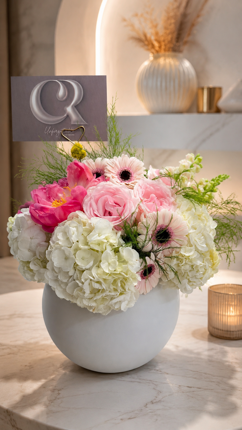 Blush Garden Luxury Arrangement