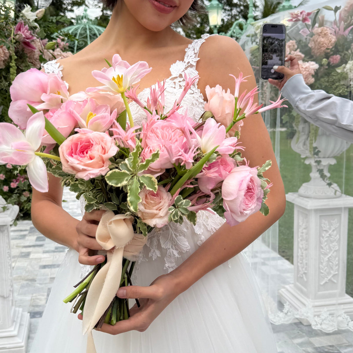 Garden Style Bridal Bouquet Timeless Elegance