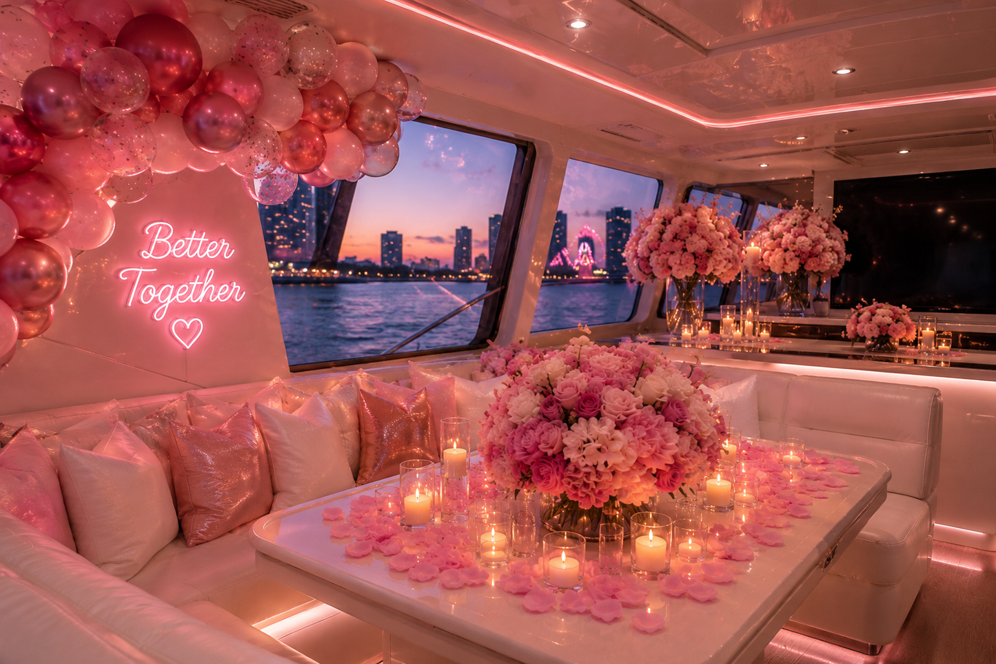 Yacht Pink Bliss Setup